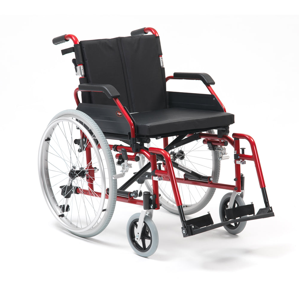 Enigma XS Aluminium Wheelchair Self Propel - Red
